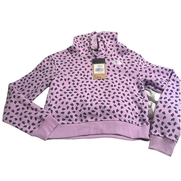 THE NORTH FACE Girls' Camp Fleece Pullover Hoodie Sweatshirt | NEW/NWT!!💜💜 - Picture 3 of 7